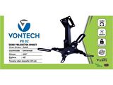 Vontech PR-02 20cm Projeksiyon Tavan Askı Aparatı