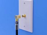 electroon F Konnektör L 90 Derece Gold - 5Adet 