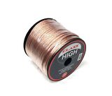 Class 2x1.50mm Hoparlör Seslendirme Kablosu 100Metre Şeffaf