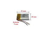 Sertec 902030 3.7V 500mAh Li-Polymer Pil (Devreli/1.5A)