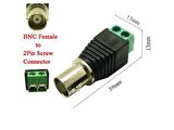 Cablemaster Bnc Dişi Klemensli Konnektör 100Adet