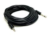Powermaster 3.5mm Stereo - 6.3mm Mono Kablo 5metre