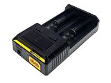 Nitecore i2 İntelli Charger Li-ion Universal Pil Şarj Cihazı 2li
