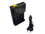 Nitecore i4 İntelli Charger Li-ion Universal Pil Şarj Cihazı 4Lü