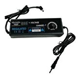 PowerMaster PM-22380 3V-12V 10A 5.5x2.5 Uçlu Ayarlı Adaptör
