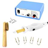 CLASS ZD-8905 NEW Isı Ayarlı Ahşap Yakma Makinası 4xGölgeleme Uçlu Set+Tel Fırça