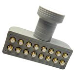 Rose RLE-1600 Universal Hexademical 16Çıkışlı LNB 0.1dB Full HD 4K