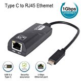 Hadron HDX-5273 Type-C 3.0 Ethernet Çevirici Adaptör 10/100/1000 MBPS