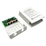 Novacom ND-PE103W 10/100Mbps 1/3 Dış Ortam POE Repeater 100mt 30W