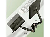 Vontech F160-FP 17-27'' Hareketli Monitör + Notebook Masa Standı