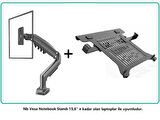 Vontech F80-FP2 Hareketli Notebook Masa Standı