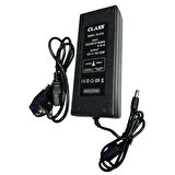 CLASS 12Volt 10Amper 120Watt Plastik Kasa Adaptör 12V 10A 5.5x2.5mm Jak Fişli