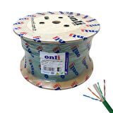 Onli 305Mt 23AWG UTP CAT6 Network Kablosu Yeşil Yerli Üretim