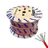Onli 305Mt 23AWG UTP CAT6 Network Kablosu Kırmızı Yerli Üretim