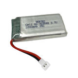Sertec 923048 3.7V 1200mAh 25C Li-Polymer Pil - Soketli