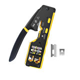 electroon Cat5/Cat6/CAT7 RJ45-RJ11  EZ-RJ45 Sıkma Pensesi Yedek Bıçaklı