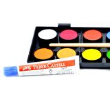 Faber Castell 4 lü Boyama Seti 12 li Kuru + Keçeli + Pastel + Sulu Boya + Sıvı Yapıştırıcı
