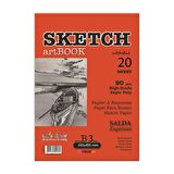 Folix Salda 34.5 x 49.5 Sketch Tutkallı Bloknot 20 Yaprak