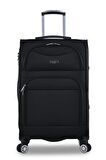 Siyah Unisex 3'Lü Valiz Seti Fsl010Set