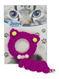 Markapet Jooys Zilli Kedi Örgü İpi 15 cm Pembe