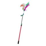 Markapet Yaylı Kedi Oyun Oltası 13 cm - 44 cm Kırmızı