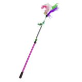Markapet Yaylı Kedi Oyun Oltası 13 cm - 44 cm Pembe