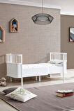 Sallanan Mdf Beşik, Bella Büyüyen Beşik 90x120 1 Adet Comfort Yatak