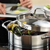 Korkmaz A1991 Steama Tencere 20 cm 