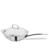 Korkmaz Proline Yardımcı Saplı 32x9 cm Wok