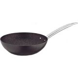 Korkmaz Proline Nero 30 cm Yanmaz/Yapışmaz Granit Wok Tava