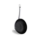 Korkmaz Proline Nero 30 cm Yanmaz/Yapışmaz Granit Wok Tava