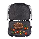 Korkmaz A324-03 Çıkartılabilir Plaka Alüminyum 1800 W 6 Dilim Tost Makinesi
