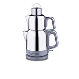 Korkmaz Çaytema 1600 W Çay Makinesi Inox 