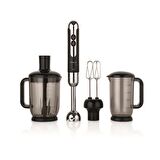 KORKMAZ A447-12 MİA MEGA BLENDER SET SİYAH/KROM