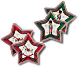 Korkmaz Jolly Collection 4lü Yıldız Çerezlik A640-06