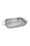 Korkmaz A758-01 Twisty Dikdörtgen 37x27 cm Süzgeç 