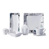 Korkmaz Link Collection A8676 28 Parça 6 Kişilik Kahvaltı Takımı 