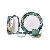 Korkmaz Natura Collection 26 Parça 6 Kişilik Kahvaltı Takımı 