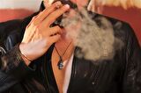 925 Ayar Gümüş Kuru Kafa Yıldız Erkek Kolye