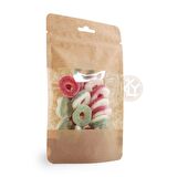 Kraft Geni̇ş Pencereli̇ Ki̇li̇tli̇ Doypack 13x22+4 Cm 250 Gr 100 Adet