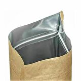 Kraft Alümi̇nyum Ki̇li̇tli̇ Doypack 20x30+5 Cm 1000 Gr 100 Adet
