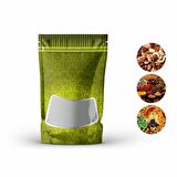 Yeşil Zemin Pencereli Doypack 9x15+3,5 Cm 50 Gr 1000 Adet