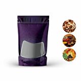 Mor Zemin Pencereli Doypack 11x18+3 Cm 100 Gr 1000 Adet