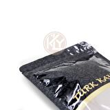 Kahve Desenli̇ Ki̇li̇tli̇ Si̇yah Doypack 13x18+3,5 Cm 100 Gr 100 Adet