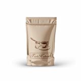 Bakır Metali̇ze Kahve Desenli̇ Ki̇li̇tli̇ Doypack 13x18+4 Cm 100 Gr 100 Adet