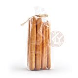 Şeffaf Kare Tabanlı Torba 9x24+3 Cm 500 Gr 100 Adet