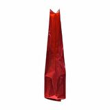Kırmızı Alüminyum Yan Körüklü Torba 13x40+4 Cm 1000 Gr 100 Adet