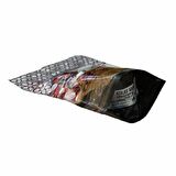 Kahverengi̇ Kuruyemi̇ş Desenli̇ Doypack 13x20+4 Cm 250 Gr 100 Adet