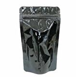 Siyah Parlak Alüminyum Kilitli Doypack 20x30+5 Cm 1000 Gr 1000 Adet