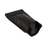 Mat Si̇yah Metali̇ze Ki̇li̇tli̇ Doypack 13x22,5+4 Cm 250 Gr 1000 Adet